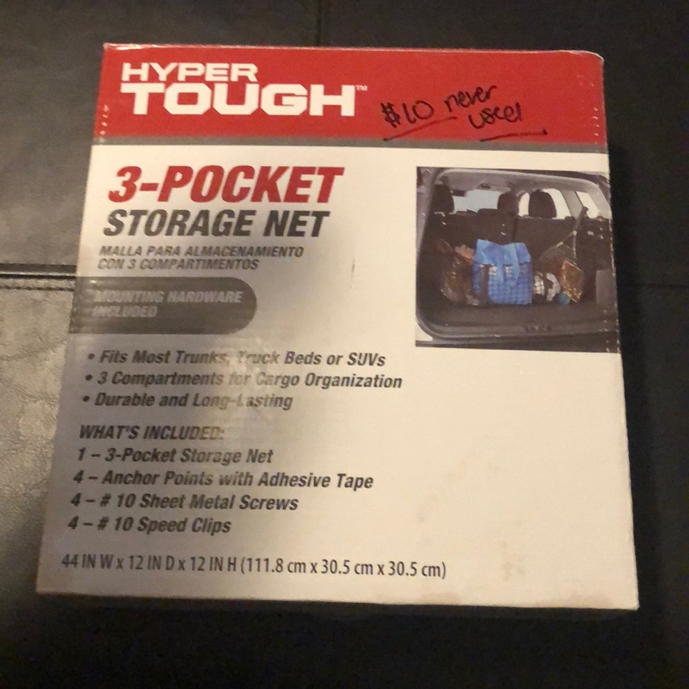3 Pocket Storage Net